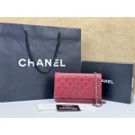 CHANEL A33814 WALLET ON CHAIN SHOULDER BAG